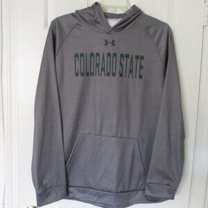 Under Armour Mens L/S "Colorado State" Rams Hoodie Sweatshirt NWOT - Size XL
